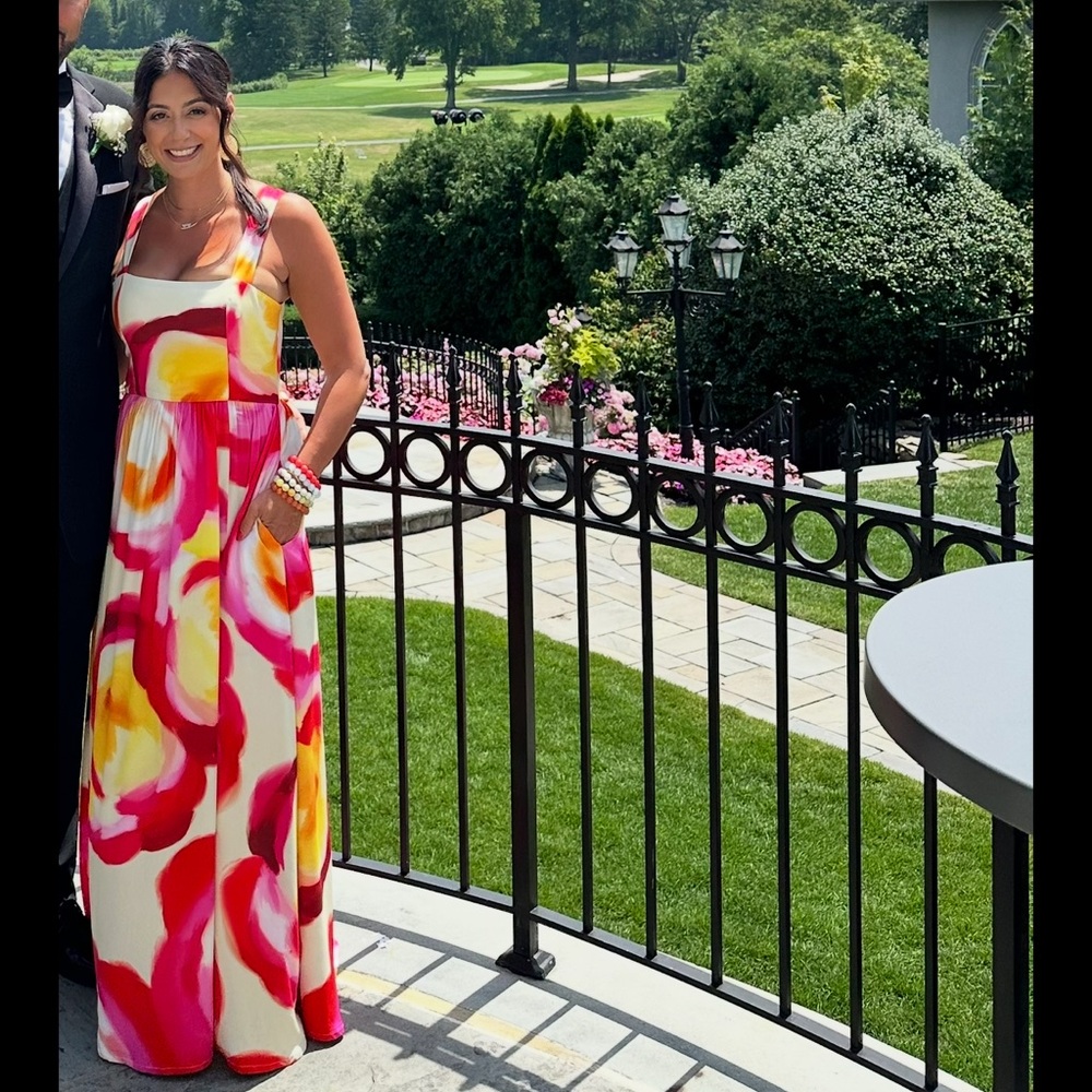 Amanda Uprichard Multicolor Maxi Dress